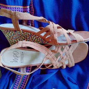 Impo Wedge with Cork style heels